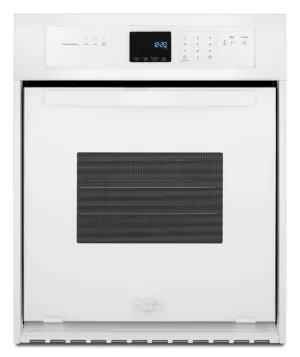 Whirlpool WOS51ES4EW 3.1 Cu. Ft. Single Wall Oven With High-Heat Self-Cleaning System Single Wall Ovens single oven with self-cleaning feature
