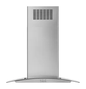Whirlpool WVI51UC0LS 30" Curved Glass Island Mount Range Hood Ducted Hoods high cfm ducted range hood