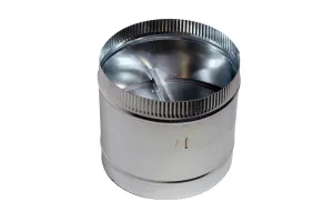 Wolf 821147 8" Round Inline Damper Hood Accessories universal vent hood kits