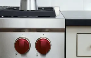 Wolf 821176 36" Red Knobs Range Accessories drip pans for electric ranges