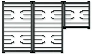 Wolf 827596 Transitional Grates Range Accessories drip pans for electric ranges