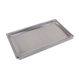 Wolf 830385 Perforated Pan - 24 3/4" X 1 3/8" X 14 1/2" Range Accessories oven racks and replacement trays