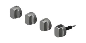 Wolf 9015761 30" Dual Fuel Stainless Knobs Range Accessories drip pans for electric ranges