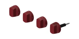 Wolf 9039691 Red Knobs Range Accessories heavy duty range knobs