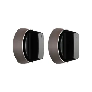 Wolf 9056335 30" M Series Professional Built-In Oven Black Knob Kit Range Accessories oven racks and replacement trays