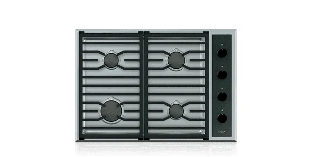 Wolf CG304TSLP 30" Transitional Gas Cooktop - 4 Burners Gas 4 burner gas range for kitchen