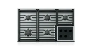 Wolf CG365TSLP 36" Transitional Gas Cooktop - 5 Burners Gas 4 burner gas range for kitchen