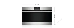 Wolf CSO30TESTH 30" E Series Transitional Convection Steam Oven Single Wall Ovens electric wall oven with convection