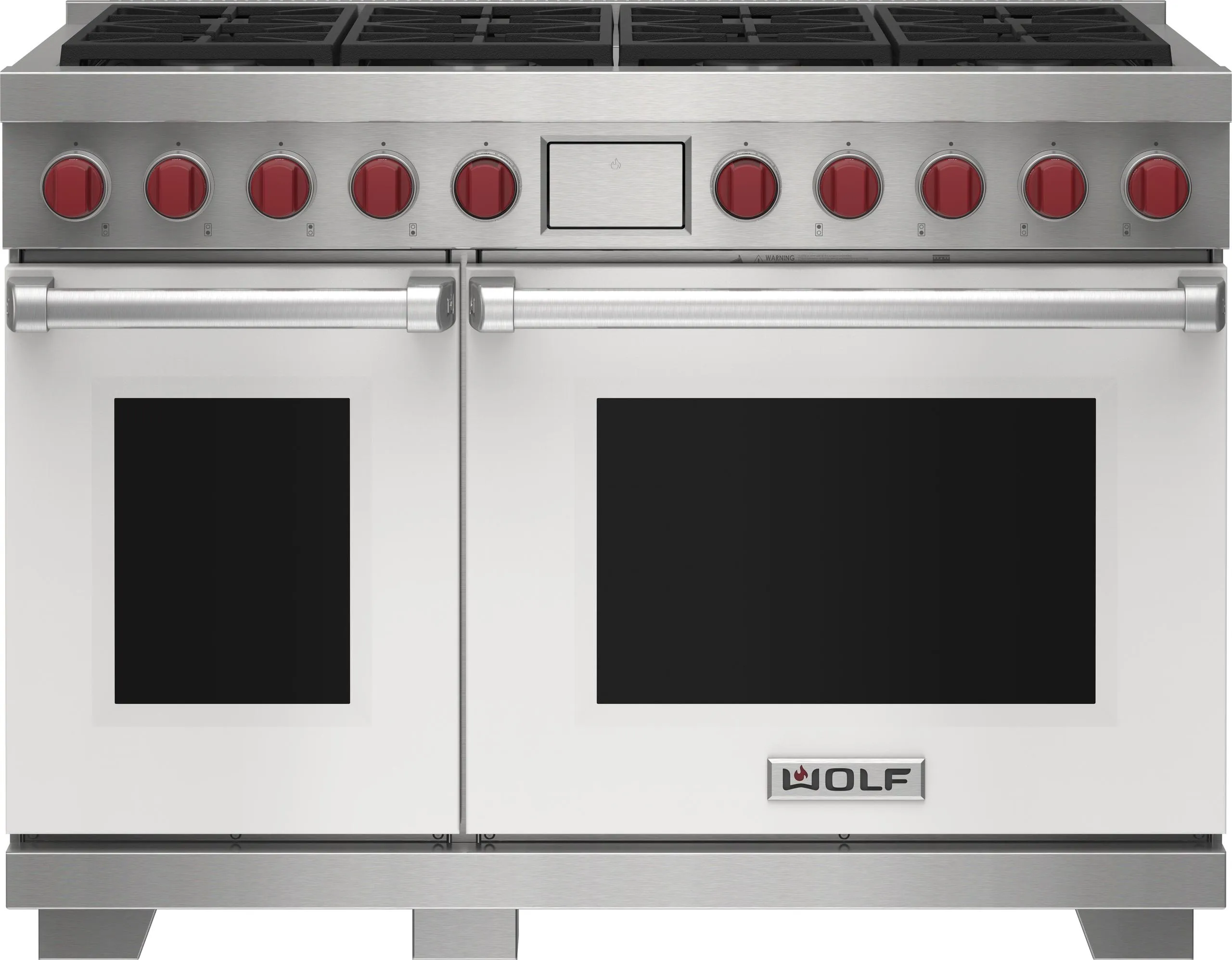 Wolf DF48850WHP 48" Dual Fuel Range - 8 Burners Freestanding Ranges freestanding dual fuel range 30 inch