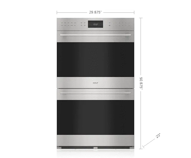 Wolf DO3050TEST 30" E Series Transitional Built-In Double Oven Double Wall Ovens built-in double oven 30 inch