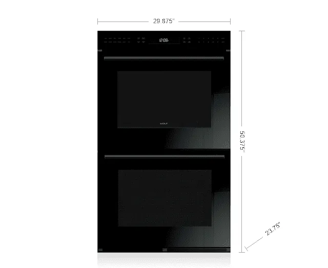 Wolf DO30CEBTH 30" E Series Contemporary Built-In Double Oven Double Wall Ovens built-in double oven 30 inch