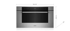 Wolf MDD30TMSTH 30" M Series Transitional Drop-Down Door Microwave Oven Built In Microwaves best built-in microwave deals