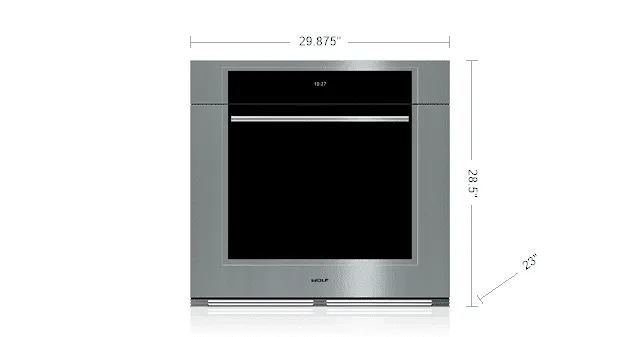 Wolf SO30TMSTH 30" M Series Transitional Built-In Single Oven Single Wall Ovens electric wall oven with convection