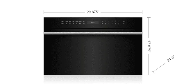 Wolf SPO30CMBTH 30" M Series Contemporary Speed Oven Single Wall Ovens electric wall oven with convection