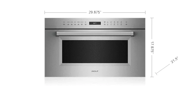 Wolf SPO30PMSPH 30" M Series Professional Speed Oven Single Wall Ovens electric wall oven with convection