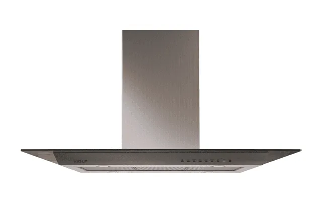 Wolf VI45G 45" Cooktop Island Hood - Glass Ventilation Range Hoods high suction kitchen exhaust hood