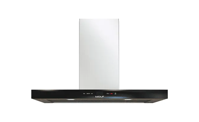 Wolf VW36B 36" Cooktop Wall Hood - Black Ventilation Range Hoods high suction kitchen exhaust hood