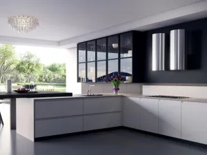 Xo Appliance XOCYL16SC 600/395 Cfm Designer Cylinder Wall Mount Stainless Ducted Hoods high cfm ducted range hood