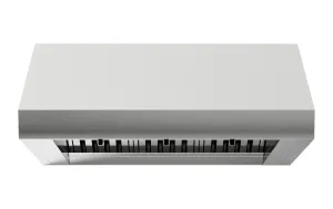 Xo Appliance XOGV36S Outdoor Hood, 36Inw, 33Ind, 18Int, 1200Cfm, Leds, Pro Baffle Filters Ducted Hoods high cfm ducted range hood