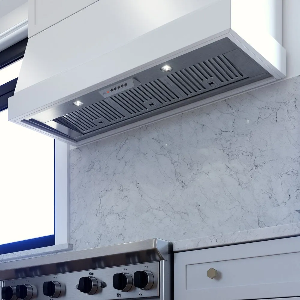 Xo Appliance XOI33KSE 33" 1000 Cfm Pro Insert For Custom Built Hood Italian Made Stainless