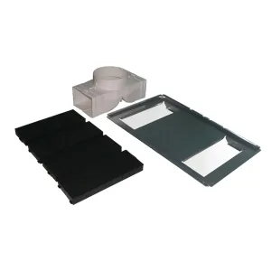 Xo Appliance XORFK03 Recirculation Kit Fits Xov36,Xov42 Ductless Hoods filterless ductless hood for apartment
