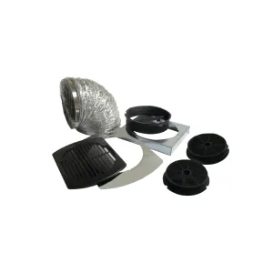Xo Appliance XORFK12 Recirculation Kit Fits Xoc Hood Accessories charcoal filters for range hoods