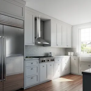 Xo Appliance XOS30SMUA 395 Cfm 30" Make Up Air Compliant Curving Front Range Hood Stainless Ventilation Range Hoods high suction kitchen exhaust hood