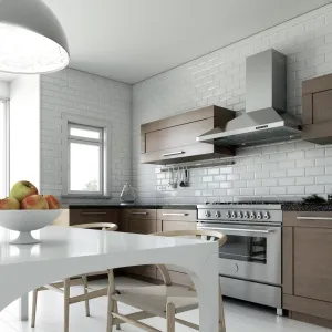 Xo Appliance XOV30SC 30" 600/395 Cfm Italian Made Wall Chimney Range Hood Stainless Professional Hoods 36 inch wall mount hood