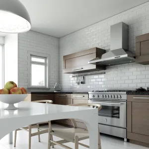 Xo Appliance XOV36KS 36" 1000 Cfm Italian Made Wall Chimney Range Hood Stainless Ventilation Range Hoods high suction kitchen exhaust hood