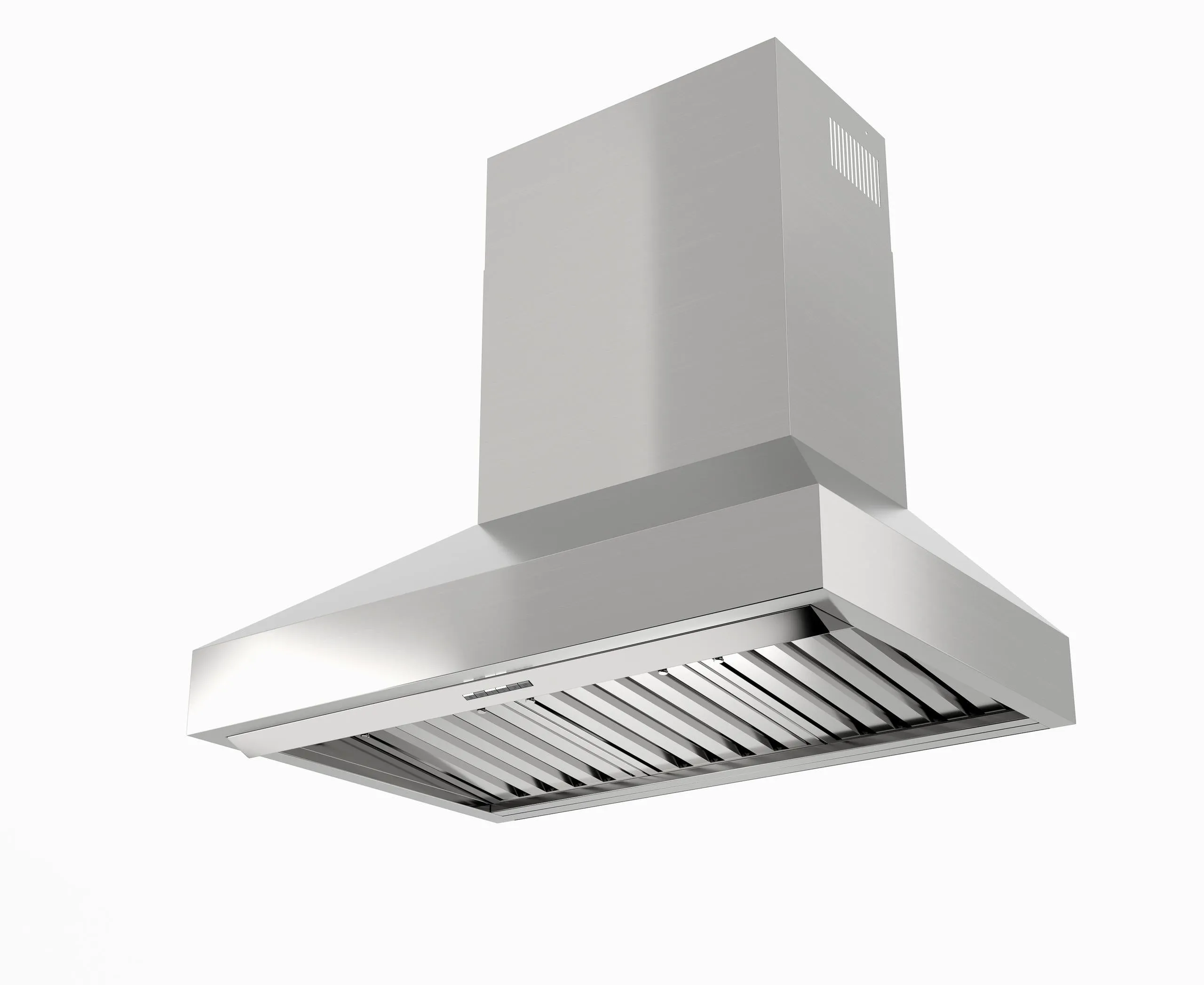 Xo Appliance XOVV248SC 48In Pro Wall Chimney Hood Ss Straight Lip 600/395 Cfm Ducted Hoods wall mount ducted hood sale