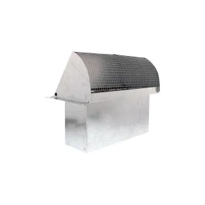 Zephyr AK00041 Wall Cap, Outlet, 3-1/4Inx10In, W/Damper Hood Accessories LED light kits for hoods
