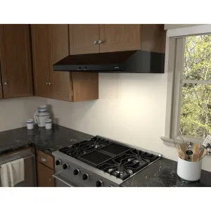 Zephyr AK6500BB 30" Cyclone Under-Cabinet Ducted Hoods high cfm ducted range hood