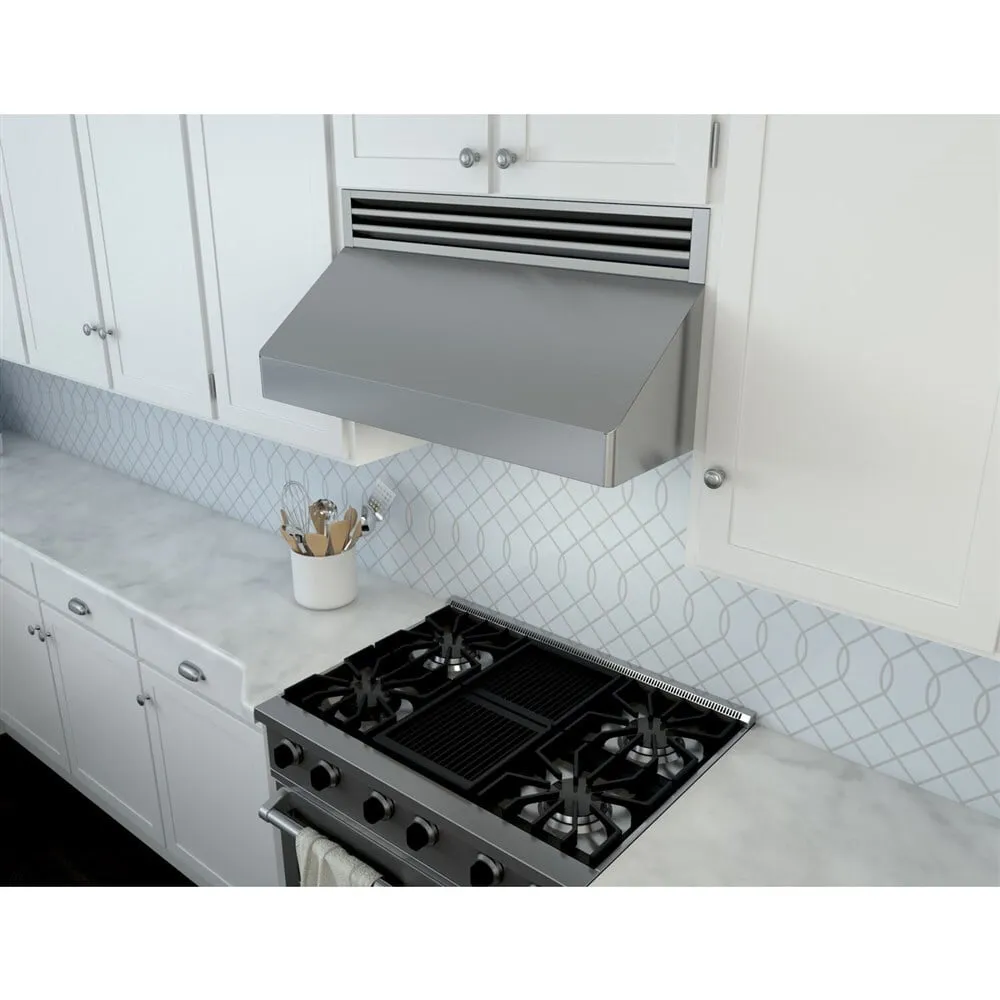 Zephyr AK7000BS 30" Tempest I Wall Hood With 650 Cfm Blower, 6 Speed Levels, Act Professional Hoods 36 inch wall mount hood