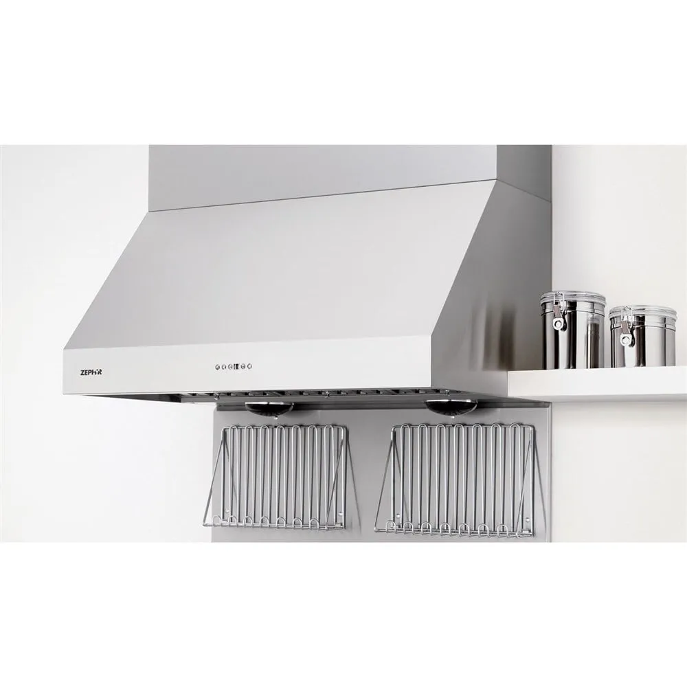 Zephyr AK7500BS 30" Tempest Ii Wall Hood With 650 Cfm Blower, 6 Speed Levels, Act Professional Hoods 36 inch wall mount hood
