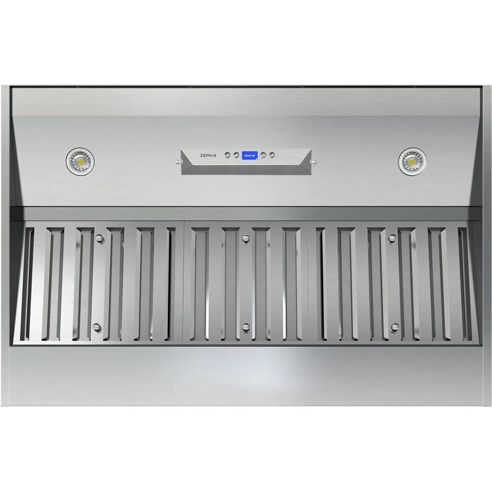Zephyr AK9440AS 42" Monsoon Dcbl Insert Ducted Hoods high cfm ducted range hood