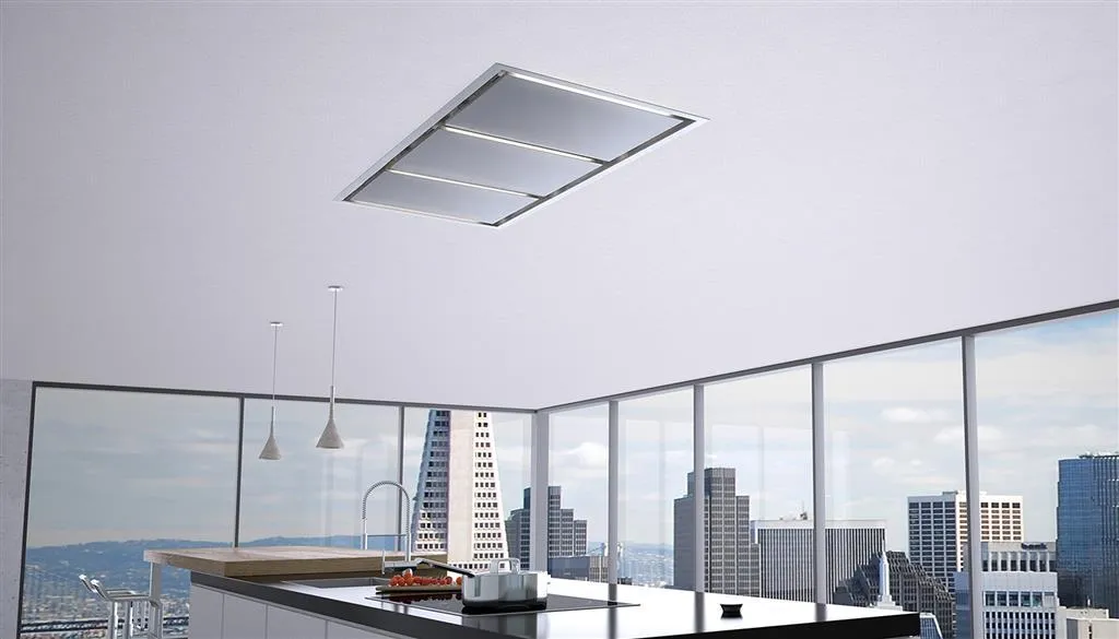 Zephyr ALUE63ASX Lux Island Ducted Hoods high cfm ducted range hood