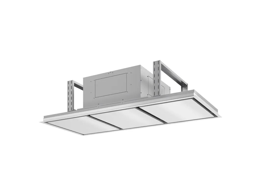 Zephyr ALUE63CSX 63" Lux Connect Island Ducted Hoods high cfm ducted range hood