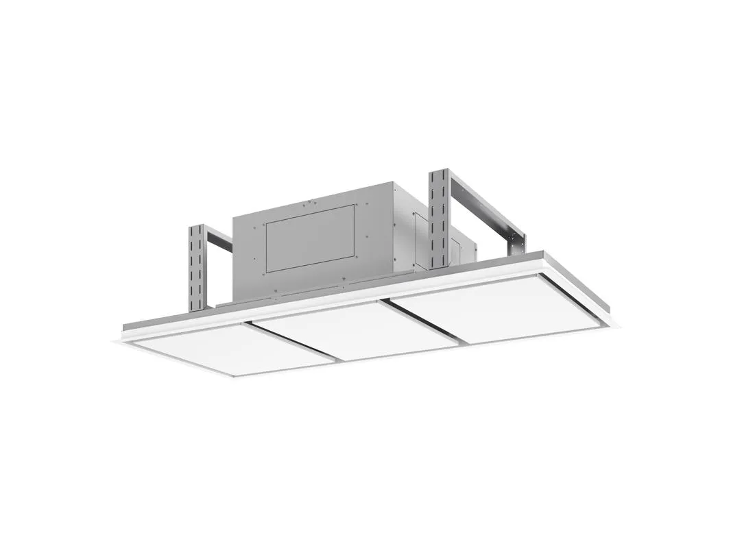 Zephyr ALUE63CWX 63" Lux Connect Island Ducted Hoods high cfm ducted range hood