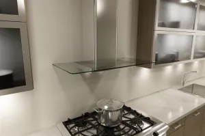 Zephyr BFGE30AG Brisas Flat Glass Wall Ducted Hoods high cfm ducted range hood