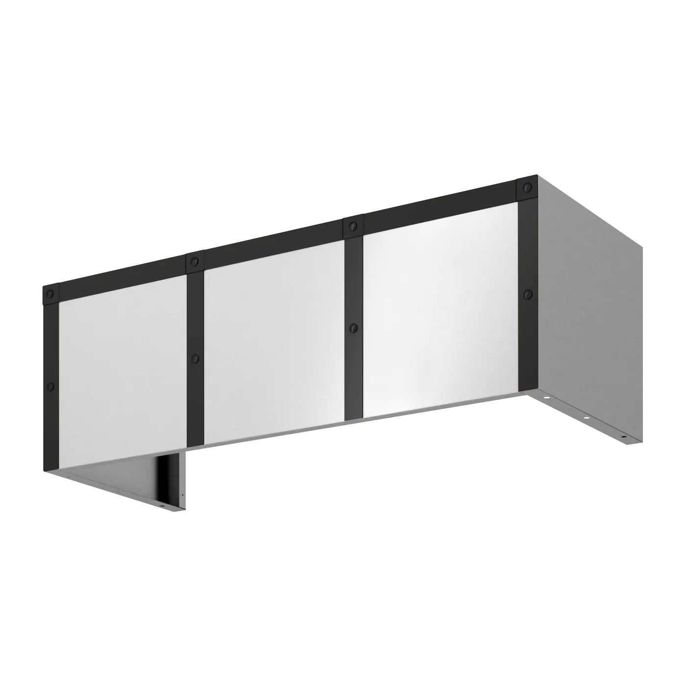 Zephyr BKDC13612AMB Duct Cover Banding Kit, 36In X 12In, Matte Black Hood Accessories LED light kits for hoods