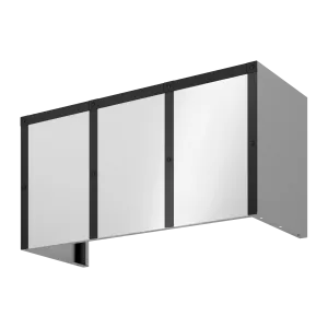 Zephyr BKDC13618AMB Duct Cover Banding Kit, 36In X 18In, Matte Black Hood Accessories LED light kits for hoods