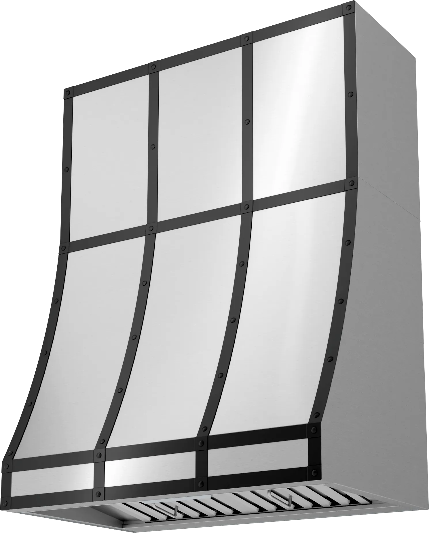 Zephyr BKDC13618AMB Duct Cover Banding Kit, 36In X 18In, Matte Black