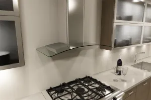 Zephyr BMIE30BG Brisas Curved Canopy Wall Ducted Hoods high cfm ducted range hood
