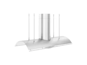 Zephyr CTPE54CSX 54" Trapeze Island Ducted Hoods high cfm ducted range hood