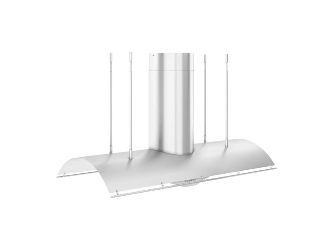 Zephyr CTPE54CSX 54" Trapeze Island Ducted Hoods high cfm ducted range hood