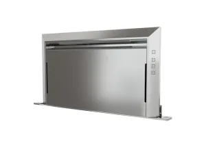 Zephyr DLIE30ASX 30" Lift Downdraft Ducted Hoods high cfm ducted range hood
