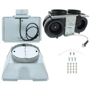 Zephyr PBI1100BDME Blower, Dual Internal W/ 2 Blowers Hood Accessories LED light kits for hoods