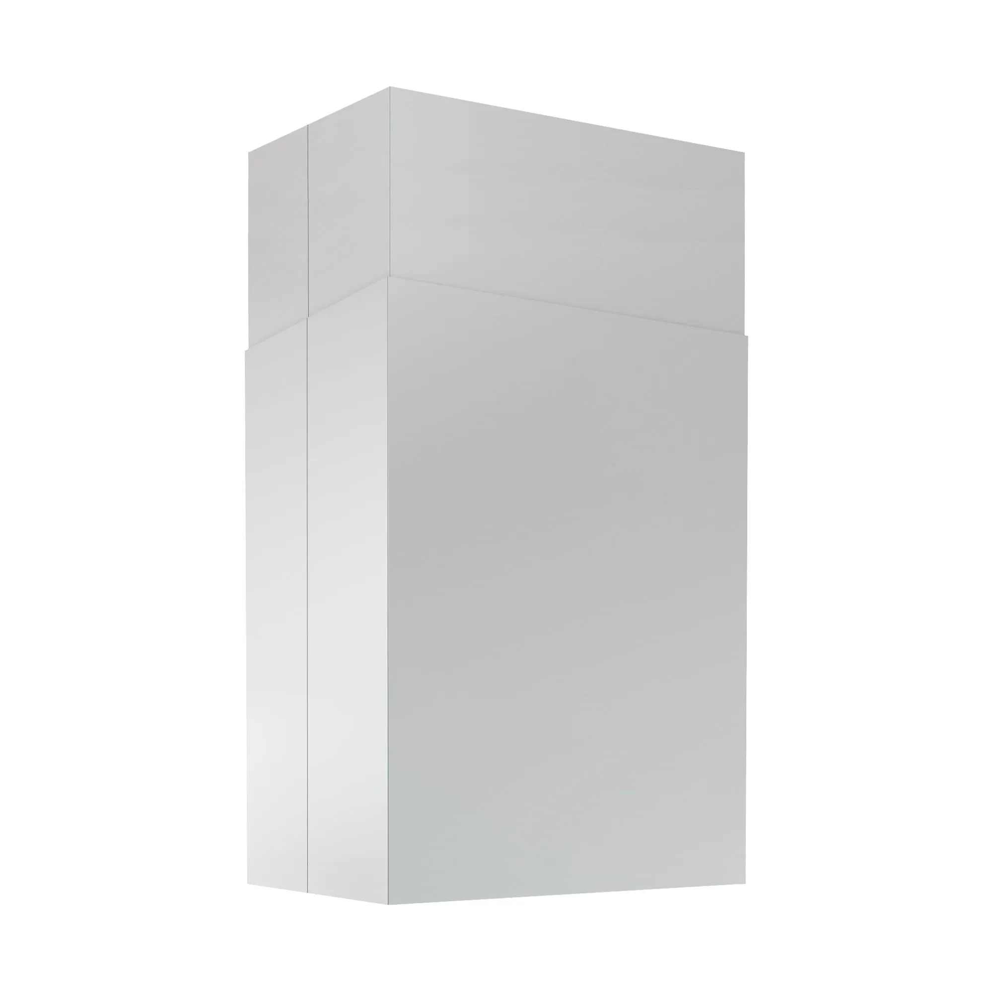 Zephyr Z1C02SL Duct Cover Extension, Zsl-D, 12', Ss Hood Accessories LED light kits for hoods