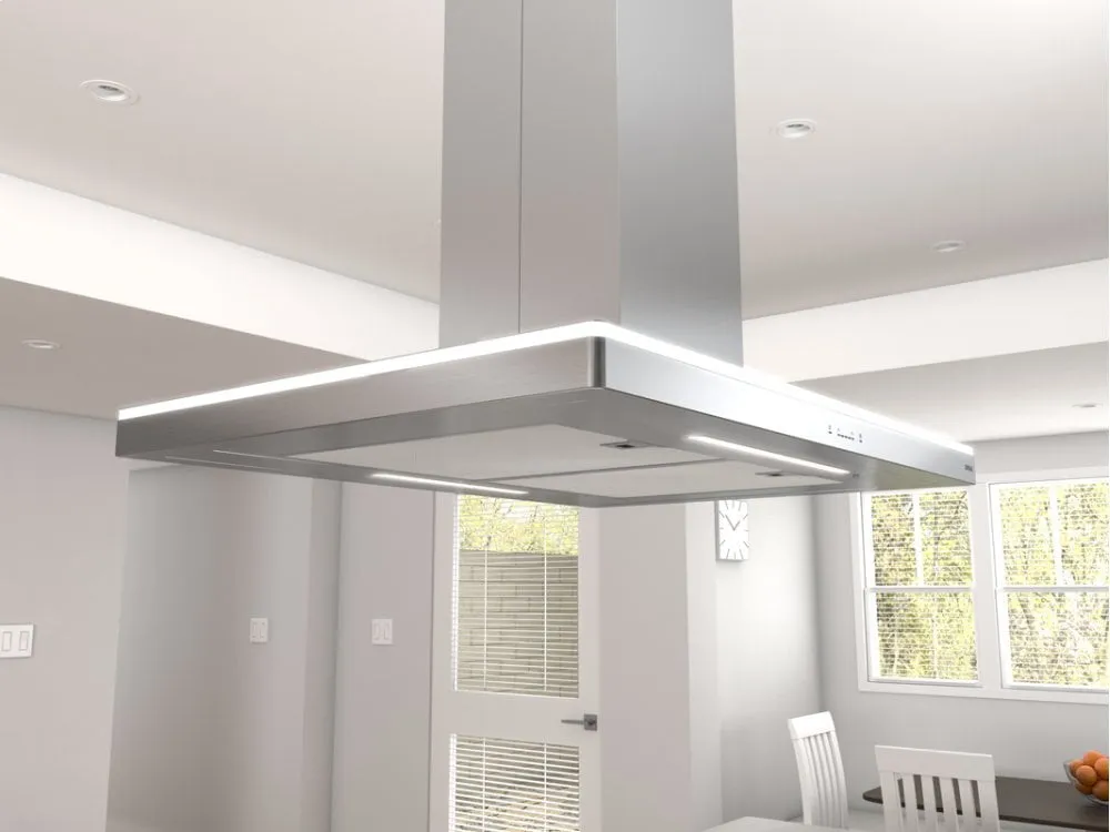Zephyr ZLCM90BS 36" Luce Island
