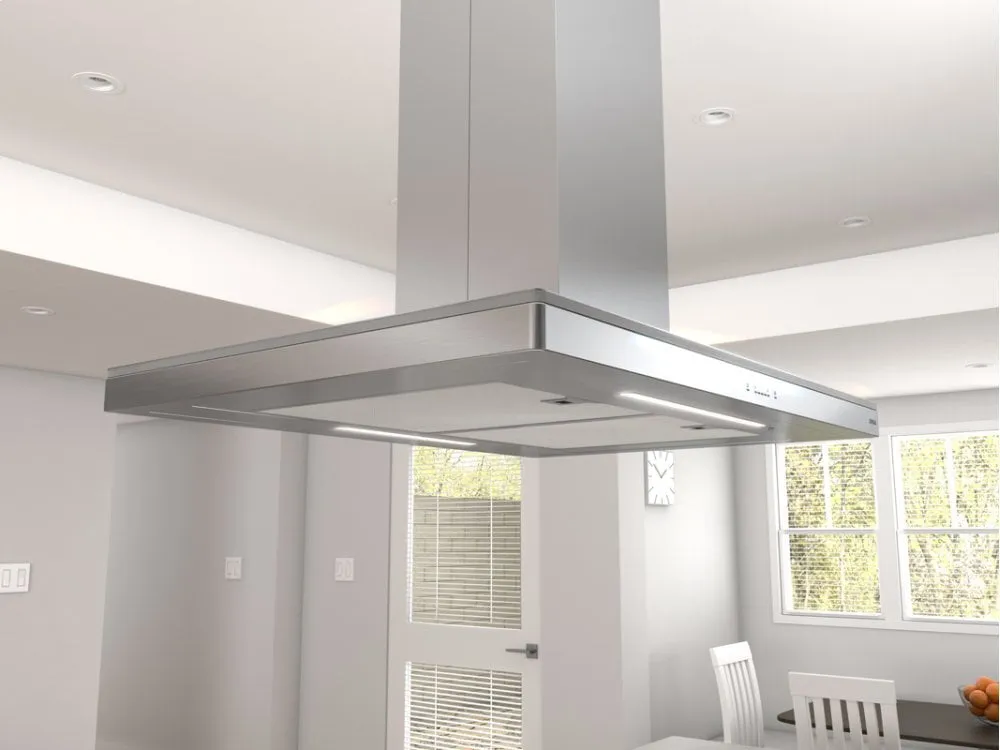 Zephyr ZLCM90BS 36" Luce Island